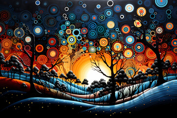 Aboriginal Psychedelia: Needlepoint Art at its Best