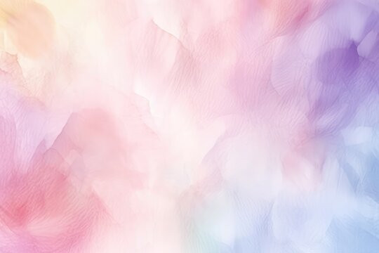 Watercolor wash texture background, artistic paint abstract watercolor surface, blended pastel hues backdrop, soft and dreamy