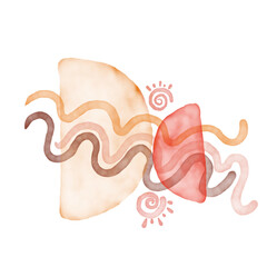 Simple boho image for decorative.