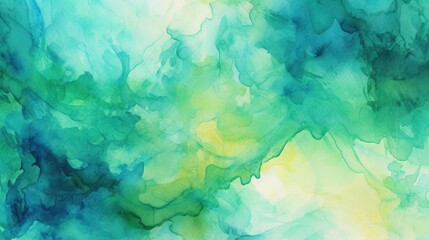 Fototapeta na wymiar Colorful green abstract background Generative AI