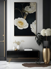 Elevate Your Space: A Stunning Wall Art Mockup for Modern Interiors"