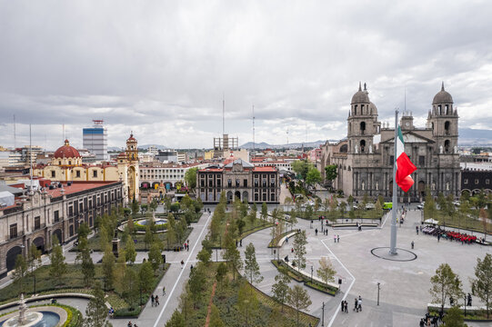 Plaza de los M&aacute;rtires en Toluca