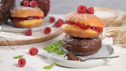 Portuguese fried dough with sugar