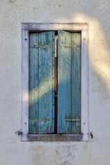 Vintage Window Detail in Padua Italy