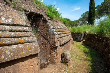 Necropolis Banditaccia - Cerveteri - Italy