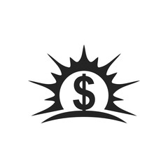 money logo template. Icon Illustration Brand Identity. Isolated and flat illustration. Vector graphi