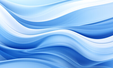 Fototapeta premium Beautiful blurred background of a light modern office interior with panoramic windows and beautiful lighting.