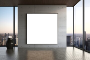 Scandinavian Art Presentation Mockup, generative, ai