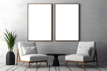 Subdued and Stylish Scene Mockup, generative, ai