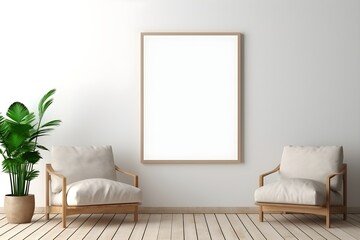 Inviting and Neutral Ambience Mockup, generative, ai