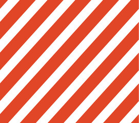 OLGA (1979) “diagonal stripes” textile seamless pattern • Late 1970’s fashion style, fabric print (vivid red and white stripes).