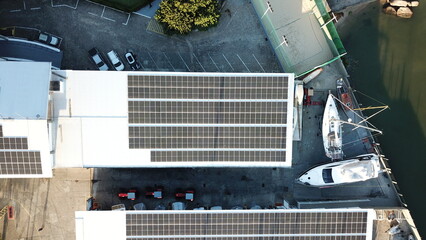 Clean Solar Energy Photovoltaic Panel © Atilio