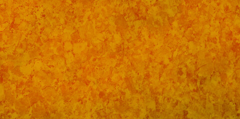 Abstract grunge vintage of orange wall watercolor abstract colorful background. yellow wall texture grunge background. old darty vinttege wall backdrop aged background.
