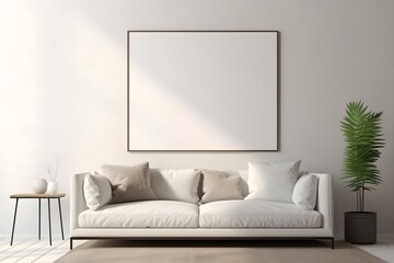 Aesthetic Interior Ambiance Mockup, generative, ai
