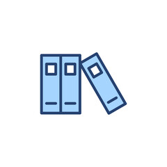 Library icon vector. education sign and symbol