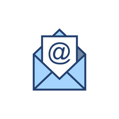 Mail icon vector. email sign and symbol. E-mail icon. Envelope icon
