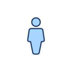 Man icon vector. male sign and symbol. human symbol