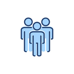 people icon vector. person sign and symbol. User Icon vector