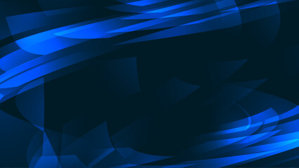 Abstract geometric diagonal lines gradient blue background. Vector design illustration.