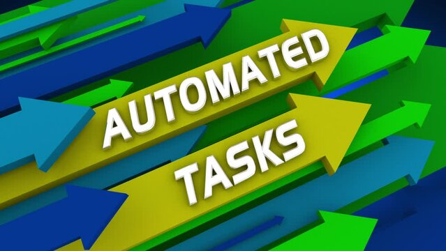 Automated Tasks Jobs AI Artificial Intelligence Helpful Program Software Hack 3d Animation