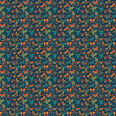 Seamless vector pattern without borders
