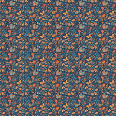 Seamless vector pattern without borders