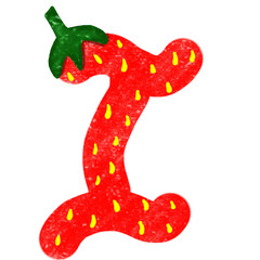 Strawberry alphabet 