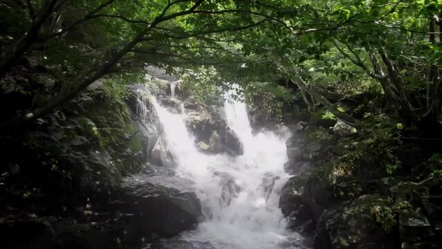 Gapyeong Waterfall in Korea