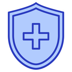 Obraz premium Shield with Cross