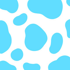 prints, background Blue and white