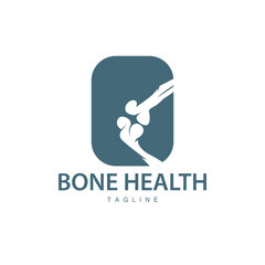 Bone Logo, Bone Care Health Design, Simple Symbol Template Illustration