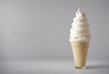 Vanilla Soft Serve Ice Cream or Frozen Yogurt