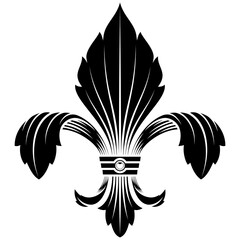 Representation of the lily flower, a symbol used in medieval heraldry