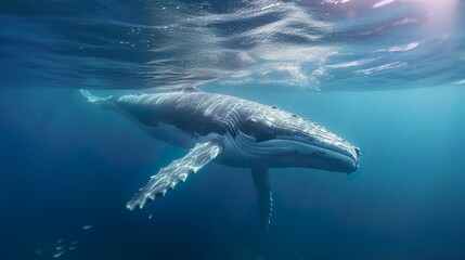 Whale in the Sea