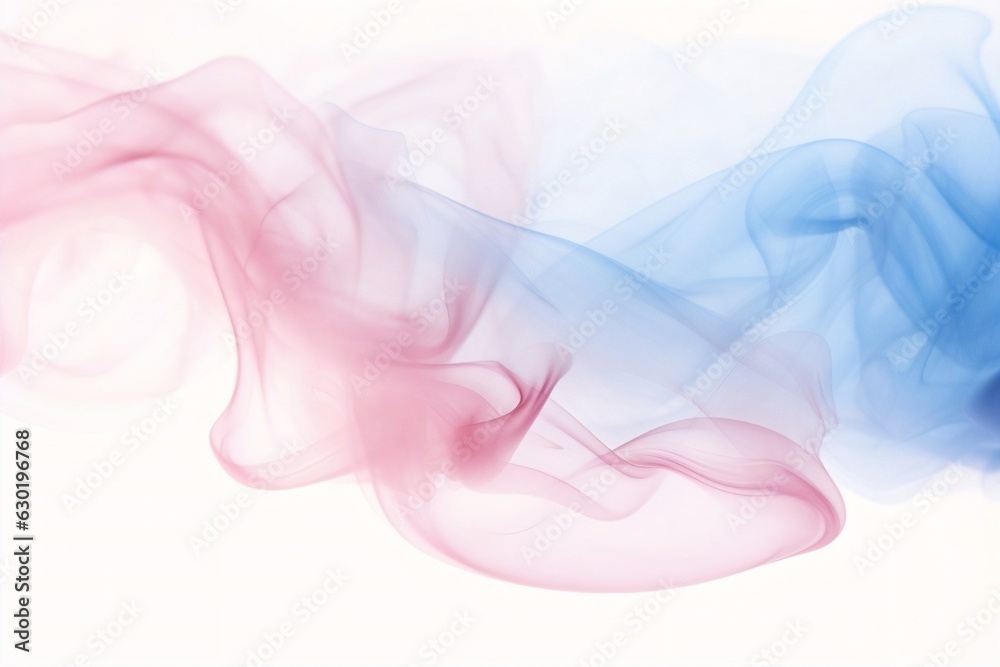 Aufkleber generative ai : abstract art powder paint on white background. movement abstract frozen dust explosi