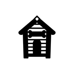 Pet House icon in vector. Logotype