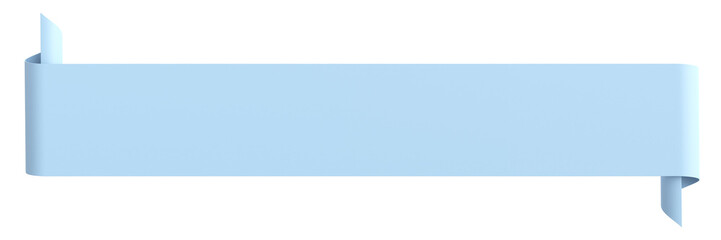 Header label. Title label. 3D illustration.