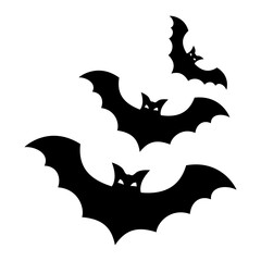 Halloween Bat Silhouette
