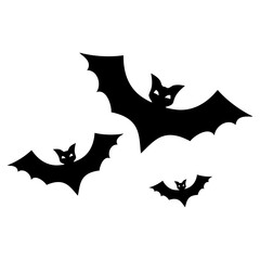 Halloween Bat Silhouette