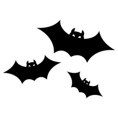 Halloween Bat Silhouette