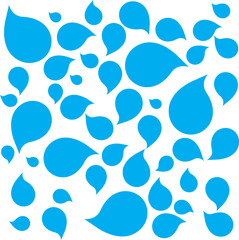 water drop textile pattern seamless