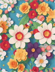 seamless floral pattern