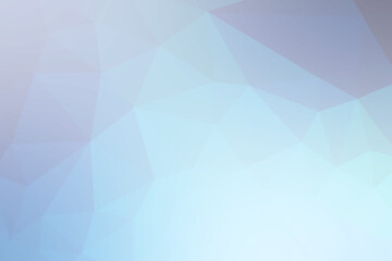 Fototapeta premium グラデーションが綺麗なポリゴンの背景イラスト