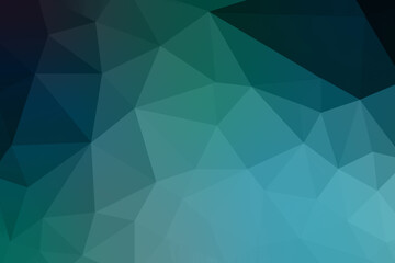 Obraz premium グラデーションが綺麗なポリゴンの背景イラスト