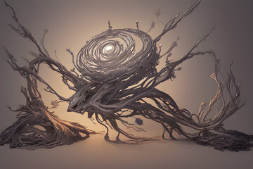 person in the sun. Generative ai