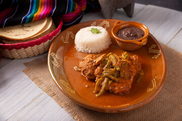 Tortitas de Carne, Meat pancakes. Popular recipe in Mexico and Latin America, Tortitas are similar to cutlets, shredded meat, beef, tuna, chicken or other ingredient, bathed in beaten egg and fried.