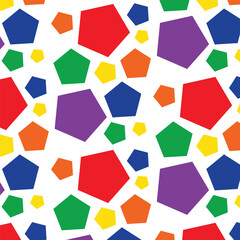 Polkadot Colorfull Pattern Seamless Background Design