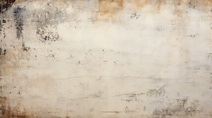 Fototapeta na wymiar Distressed painted antique wall in white, grey, cream, ivory and gold texture. Beautiful distressed luxury vintage aged metal surface. Ancient, decayed, vintage texture background.