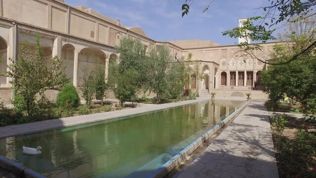 Boroujerdi house and its wind tower Kashan Iran
