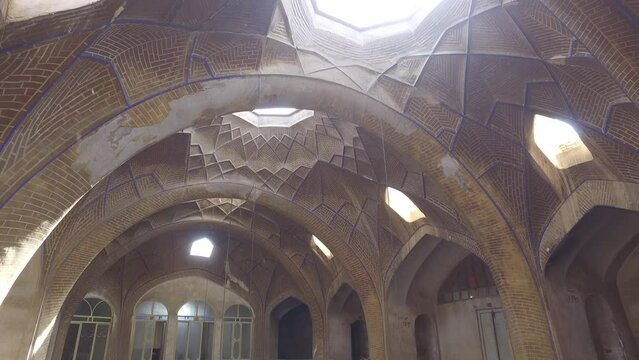 Inside Boroujerdi house Kashan Iran